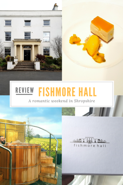 Like it? Pin it for later! A romantic weekend away at Fishmore Hall, Ludlow, Shropshire