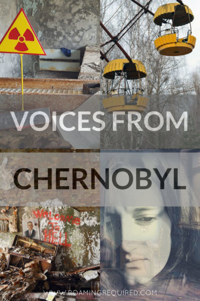 Voices from Chernobyl Pinterest