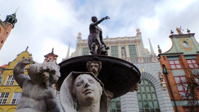 Neptune Fountain, Gdansk