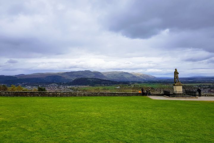 The view from Stirling Castle