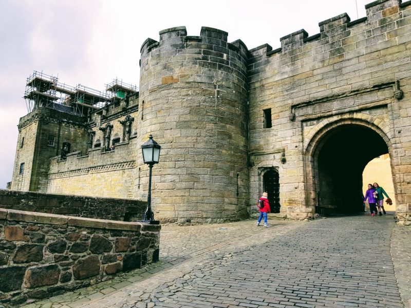 Exterior Stirling Castle Entry