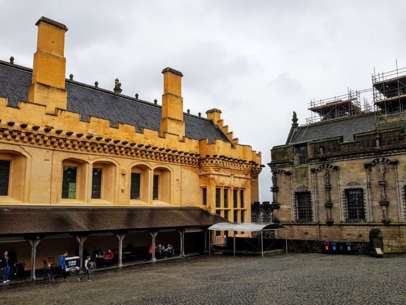 The exterior of The Great Hall, Stirling Castle