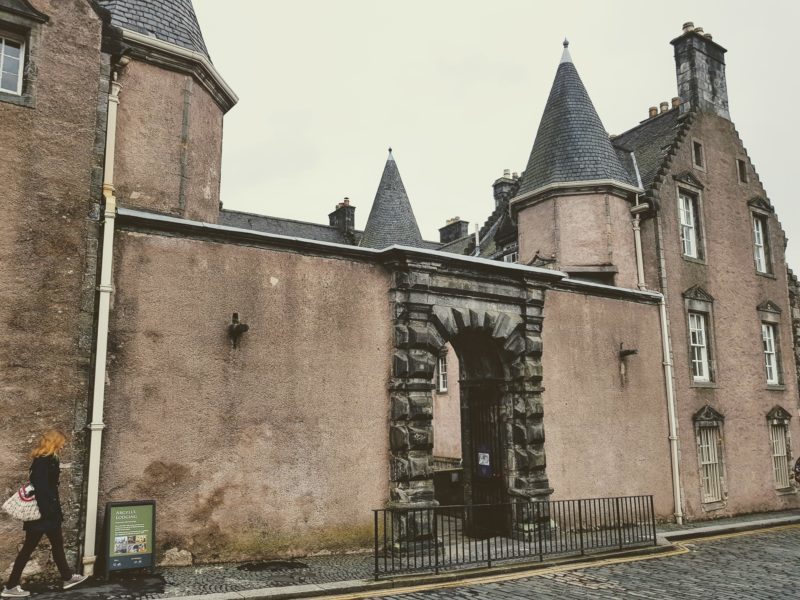 Exterior of Argyll's Lodging at Stirling Castle