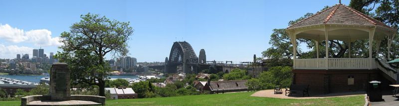 The view from Observatory Hill, Sydney