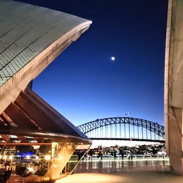 The Sydney Opera House and Harbour Bridge in one photo