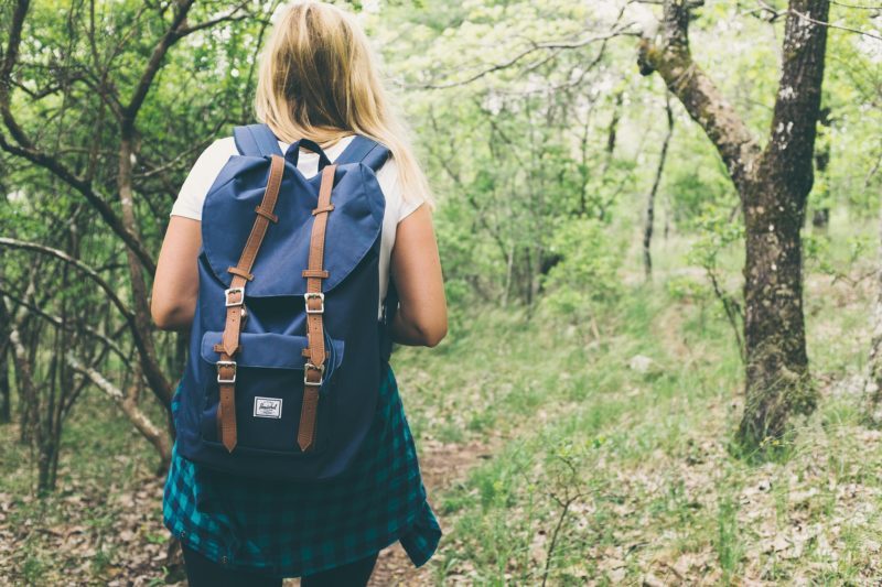 Day bags are perfect for exploring, provide you don't forget to pack it! 