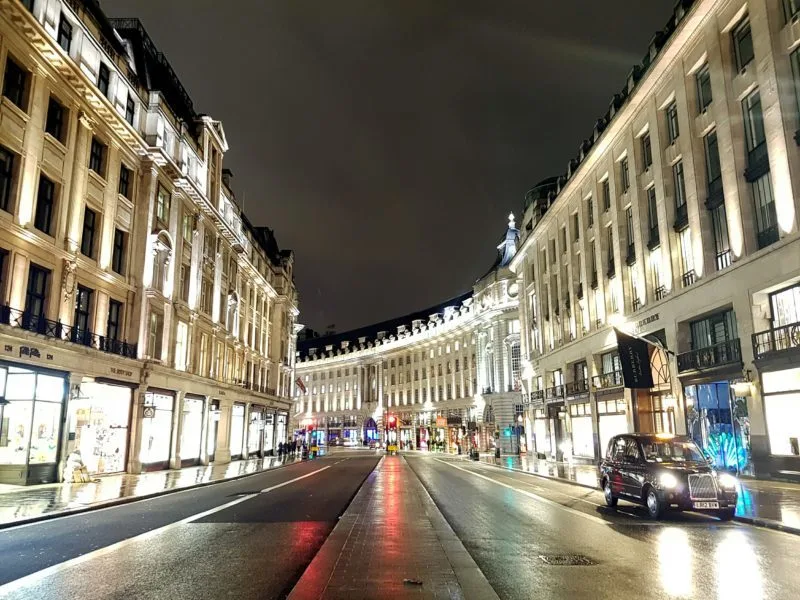 What's on in London in July? Regent Street London is pedestrianised on Sundays.