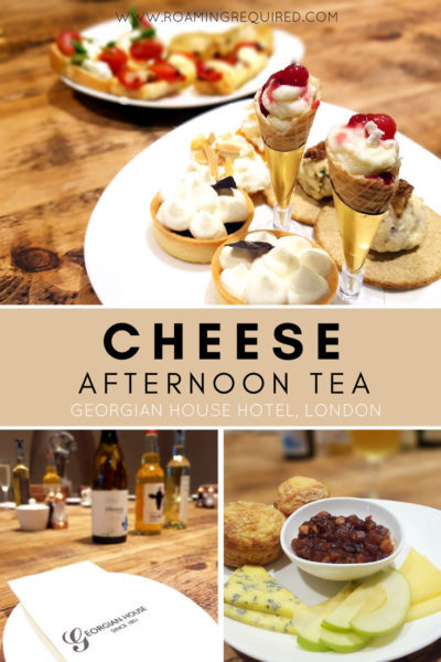 Cheese afternoon tea at Pimlico Pantry 