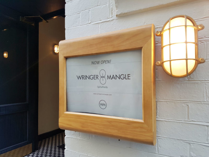 Wringer & Mangle Spitafields