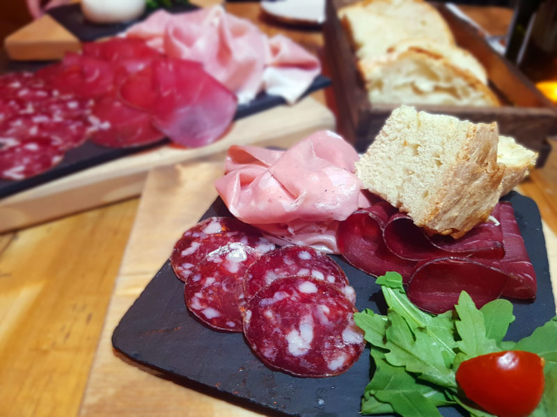 complimentary charcuterie a Macellaio RC Battersea