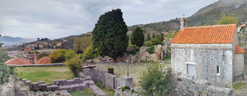 Panorama of Stari Bar, Montenegro