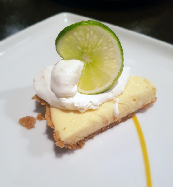 Key lime pie at Katch Twenty Two