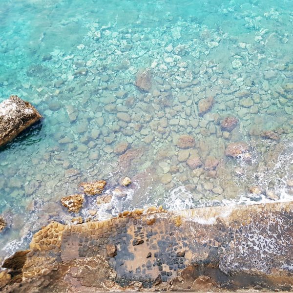 The view over the edge of the Citadel in Budva