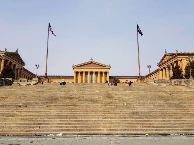 Philadelphia Museum of Art steps 