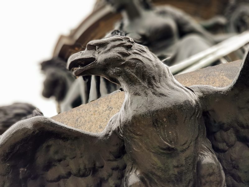 American Eagle as part of the Washington Monument Fountain 