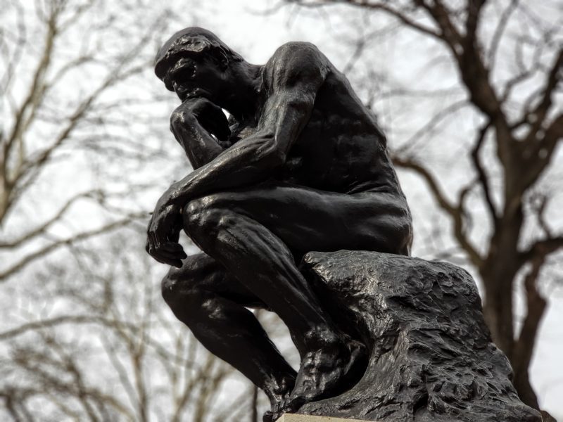 The Thinker - Aguste Rodin