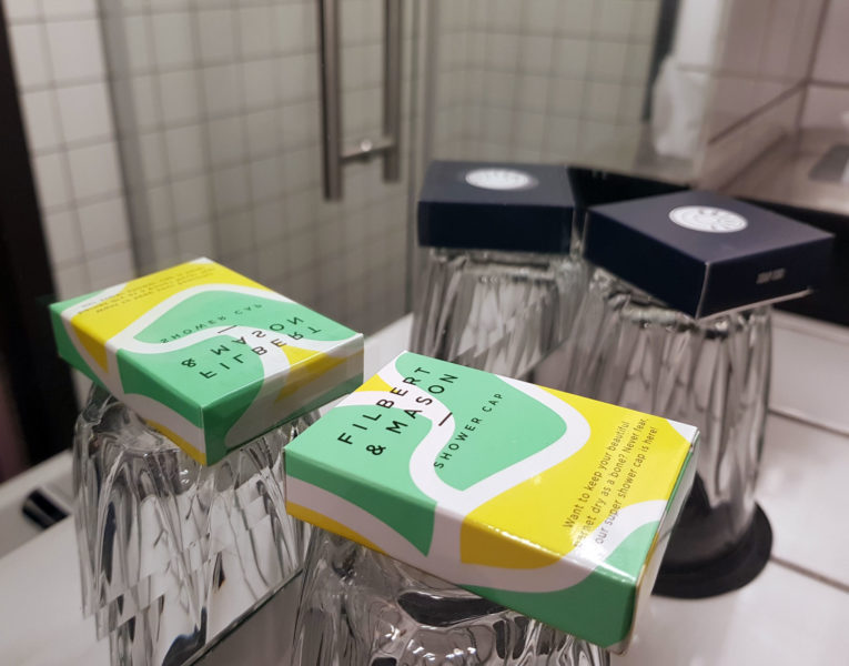 Filbert & Mason toiletries at Bullitt