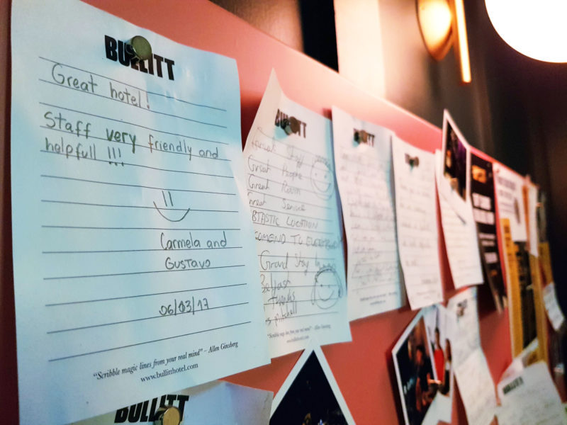 Staff reviews at Bullitt Belfast