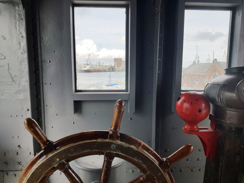 HMS Caroline is a decommissioned cruiser of the Royal Navy now a tourist attraction in Belfast