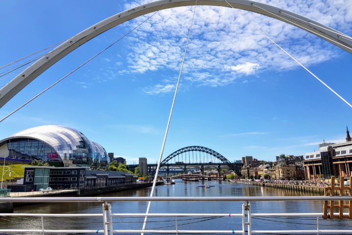 The Gateshead Millennium Bridge