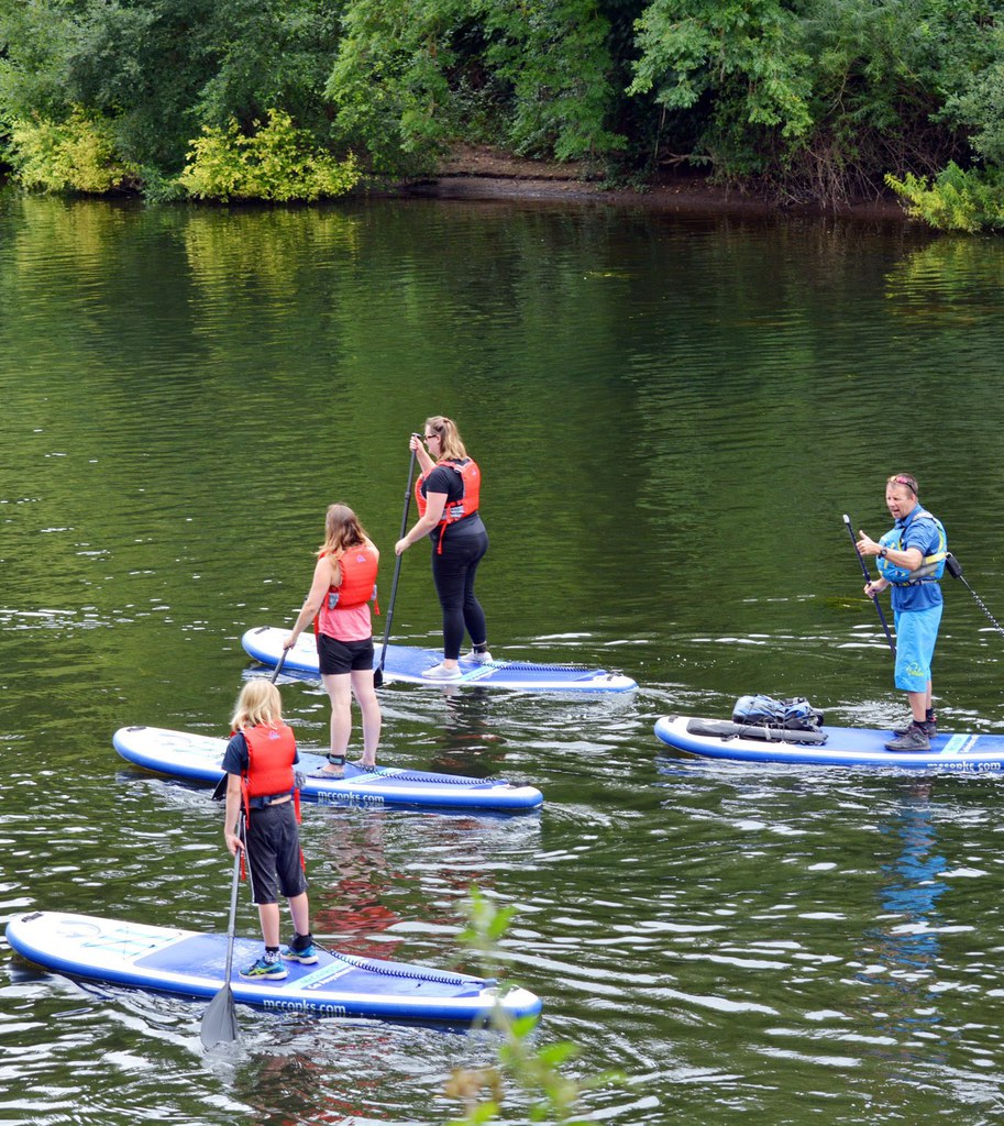 Standup Paddleboarding on the Wye Valley - Roaming Required