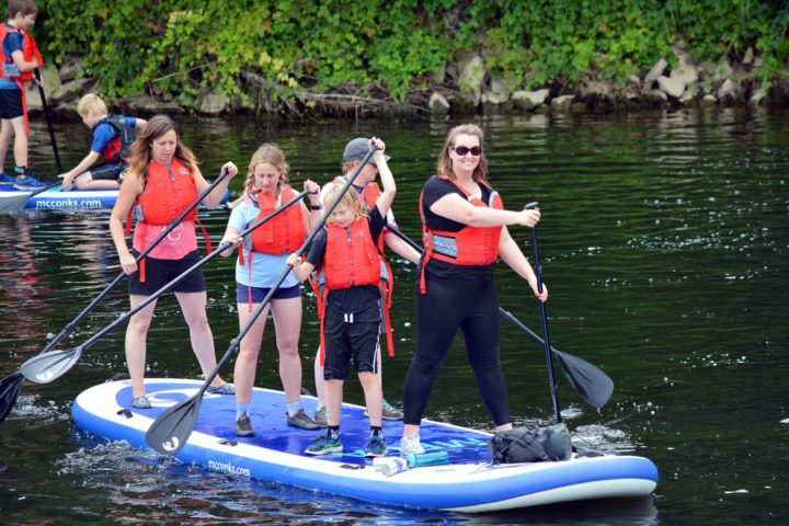 Standup Paddleboarding in Wye Valley