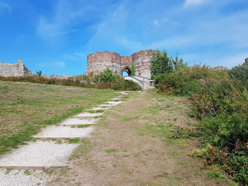 Footpath leading to Beeston Castle 