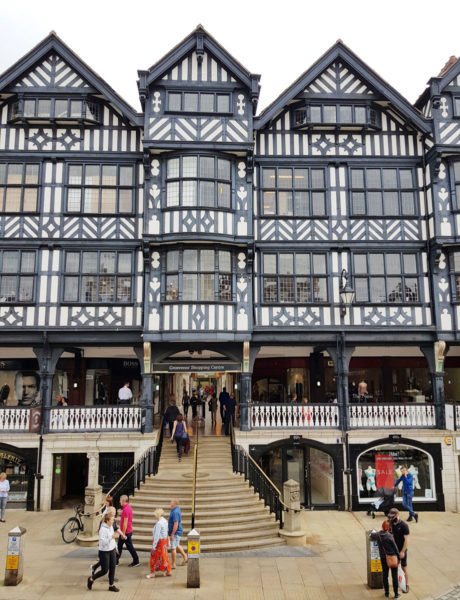 The Chester Rows buildings