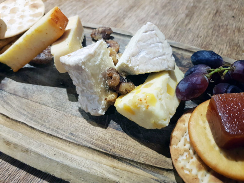 Cheese board at The Vicarage