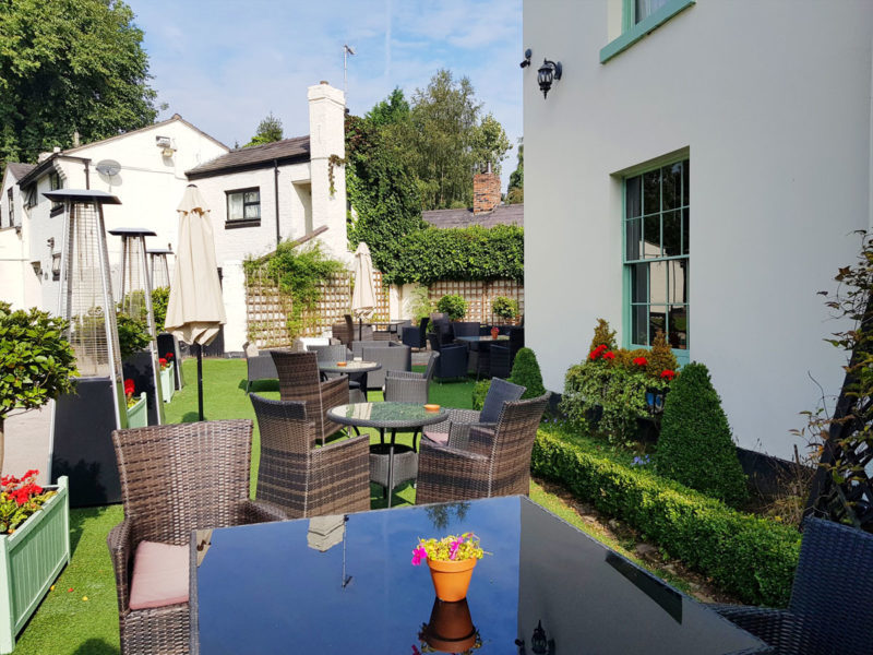 Porch at The Vicarage