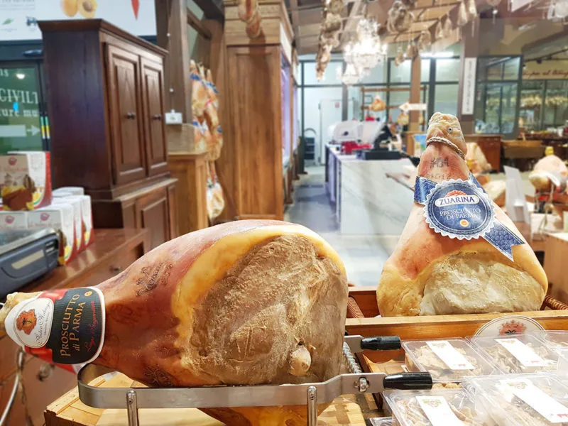 Parma ham. There's so much on offer to eat in Bologna, Italy. Make the most of it and enjoy it all.