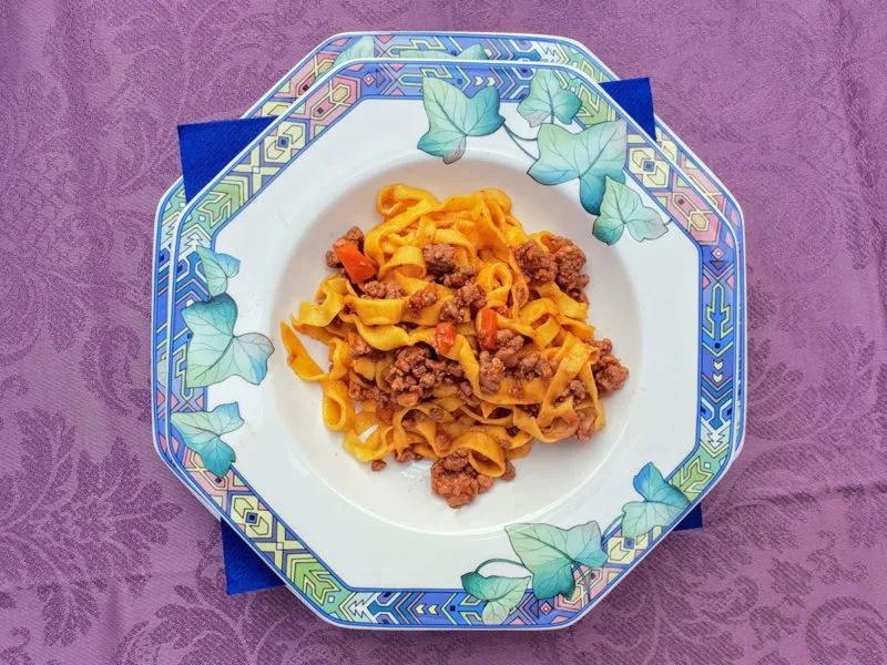 What to eat in Bologna? Tagliatelle Ragu. There's so much on offer to eat in Bologna, Italy. Make the most of it and enjoy it all.