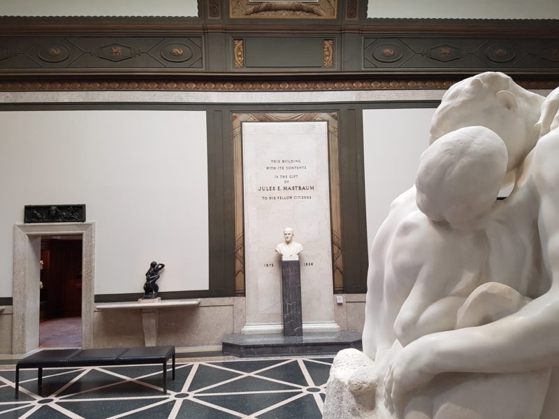 Rodin's The Kiss at the Rodin Museum in Philadelphia