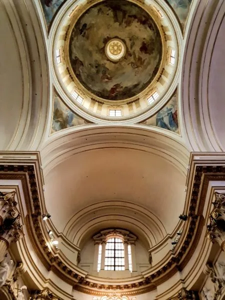 Interior of the San Luca Monastery