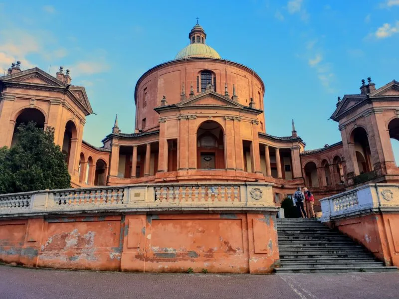 Exterior of the San Luca Monastery