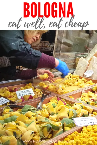 Things you must eat in Bologna Italy.