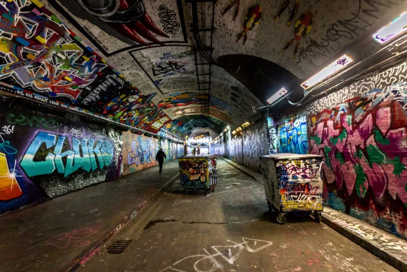 The Tunnel, Leake Street, London