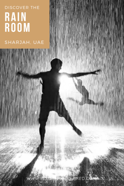 The rain room in Sharjah Pinterest PIN