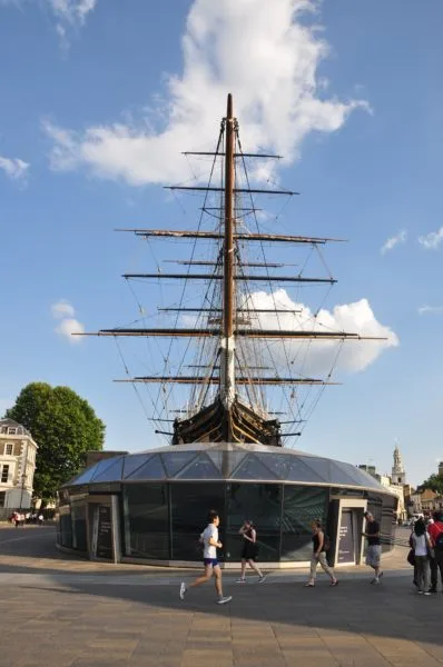 Cutty Sark, Greenwich. Just one of the many views you'll experience when visiting the Cutty Sark in Greenwich London