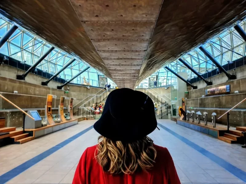 A photo under the hull is a MUST when visiting the Cutty Sark in Greenwich, London