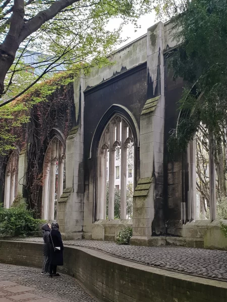 St Dunstan in the East Church Ruins