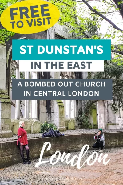 St Dunstan in the East Pinterest PIN