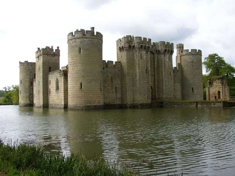 Bodiam Castle, a beautifully historic castle near London