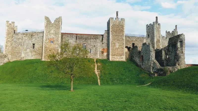 The exterior of Orford Castle, just one of man great castles near London