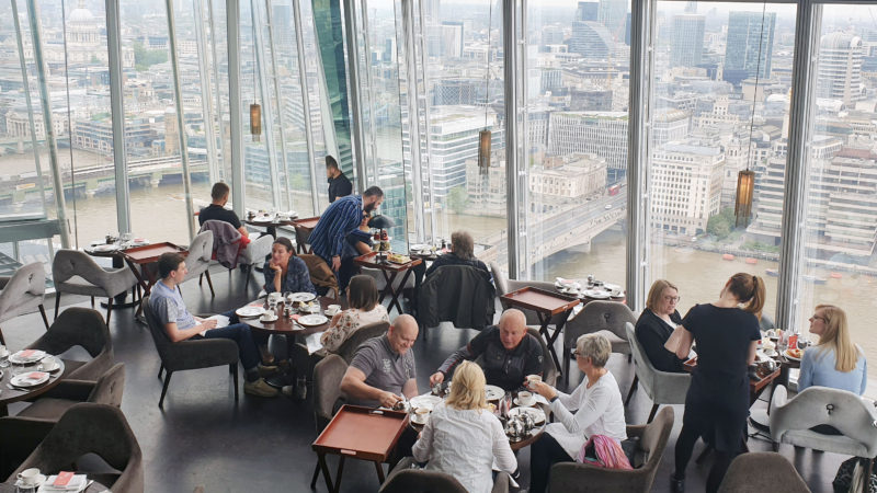 Weekend brunch at the Shard