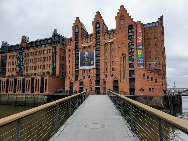International Maritimes Museum exterior in Hamburg, Germany
