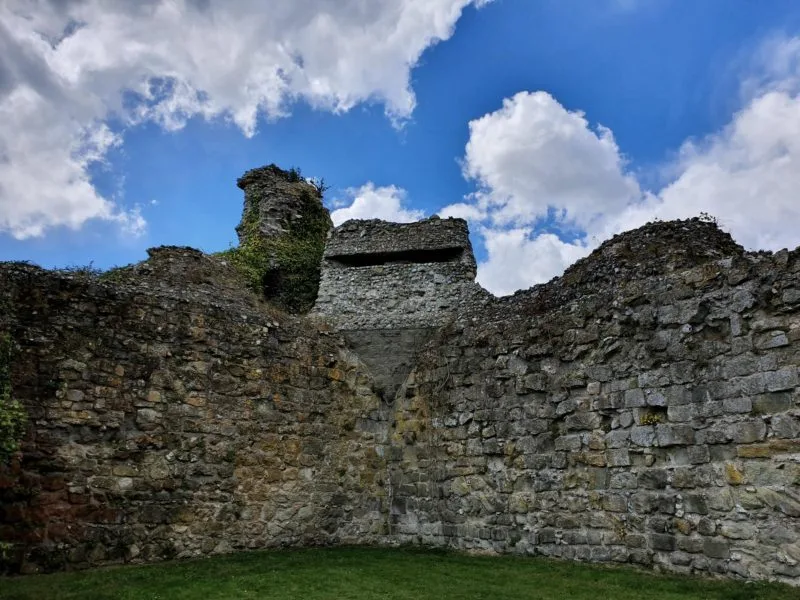 World War II Pillbox in Pevensey Castle