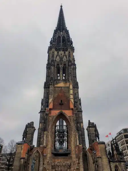 St Nikolai Memorial in Hamburg, Germany