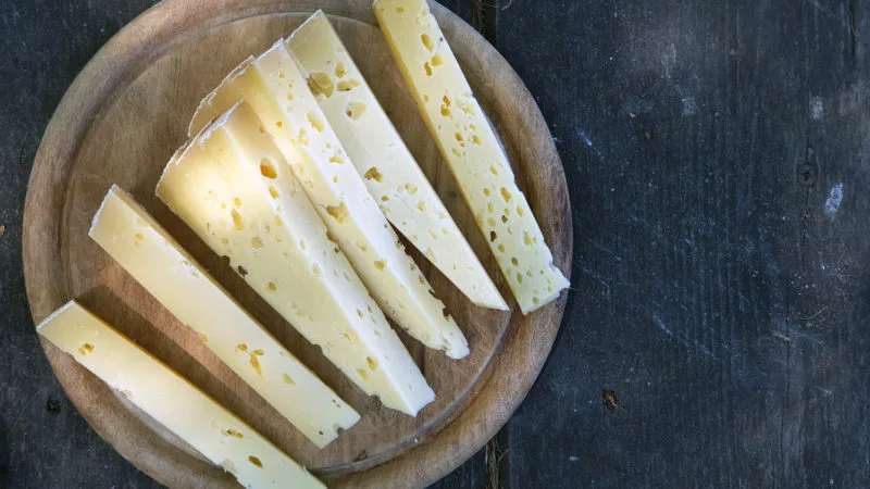 Farm to table cheese at Solarium Predaia
