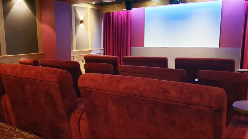 Cinema at Studley Castle